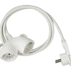 Brennenstuhl Verlängerungskabel mit Doppelkupplung und Flachstecker 3m