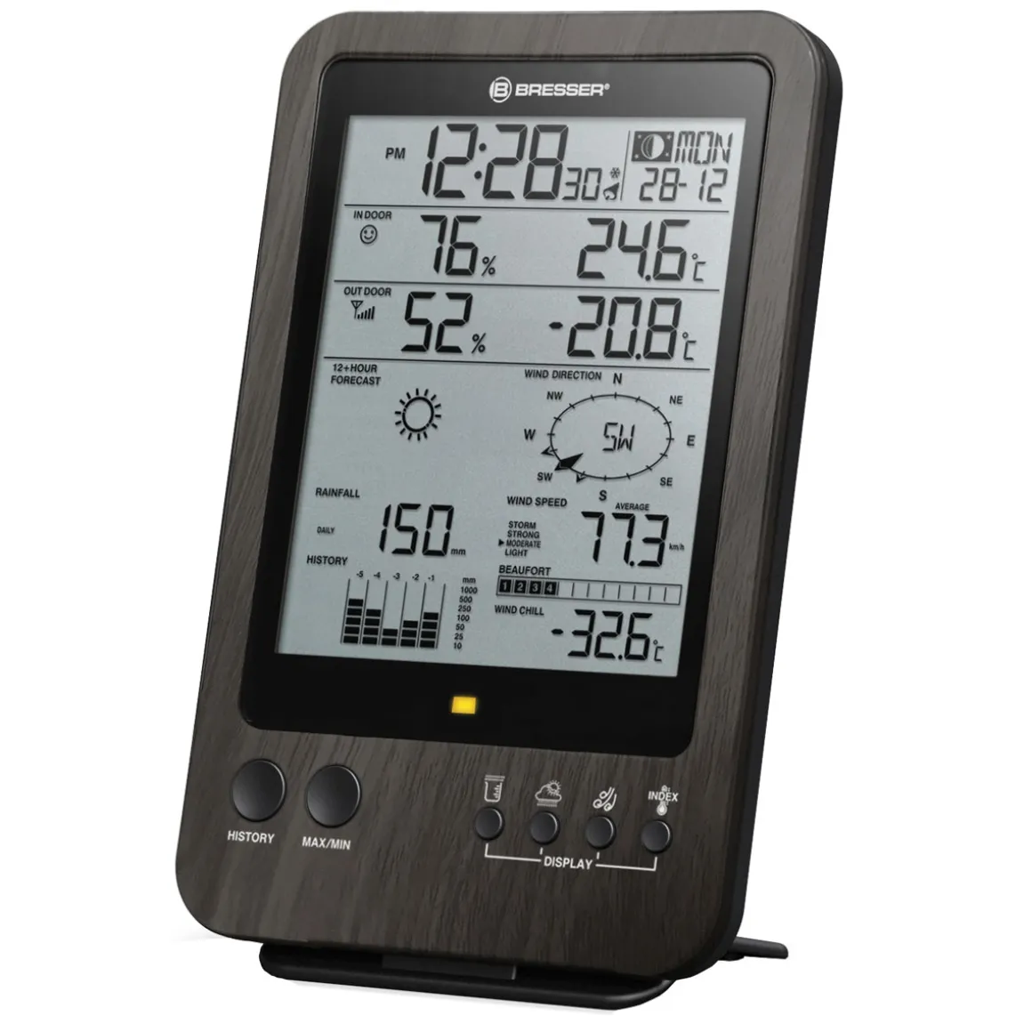 Bresser Wetter Center, Holzoptik