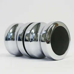 Breuer Seitenwand Elana Komfort Drehfalttür 2-teilig Anschlag rechts alu silber matt Klarglas 1000 mm