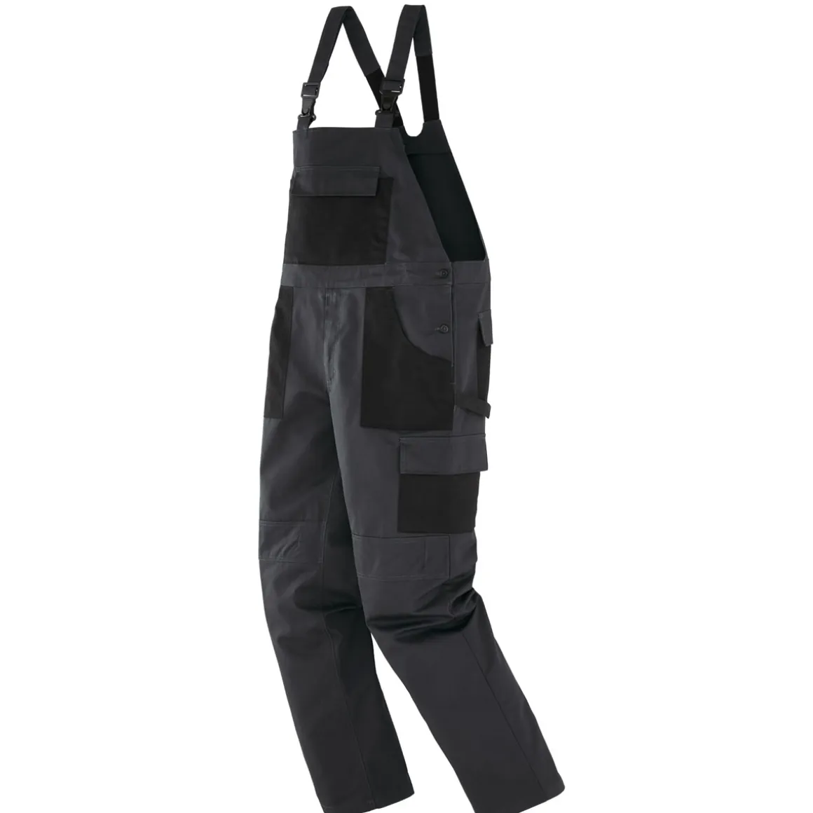 Bridge Work Arbeits-Latzhose anthrazit-schwarz Größe 56