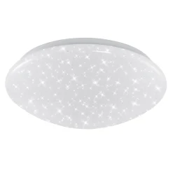 Briloner LED-Deckenleuchte Sternenhimmel silber