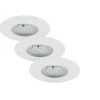 Briloner LED-Einbauleuchte weiß 3 x 5,5W