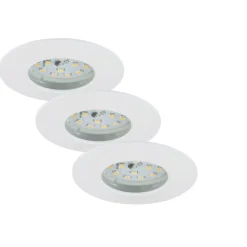 Briloner LED-Einbauleuchte weiß 3 x 5,5W