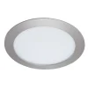Briloner LED-Einbauleuchte dimmbar 22,5 x 2,9 cm matt-nickel