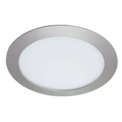 Briloner LED-Einbauleuchte dimmbar 22,5 x 2,9 cm matt-nickel