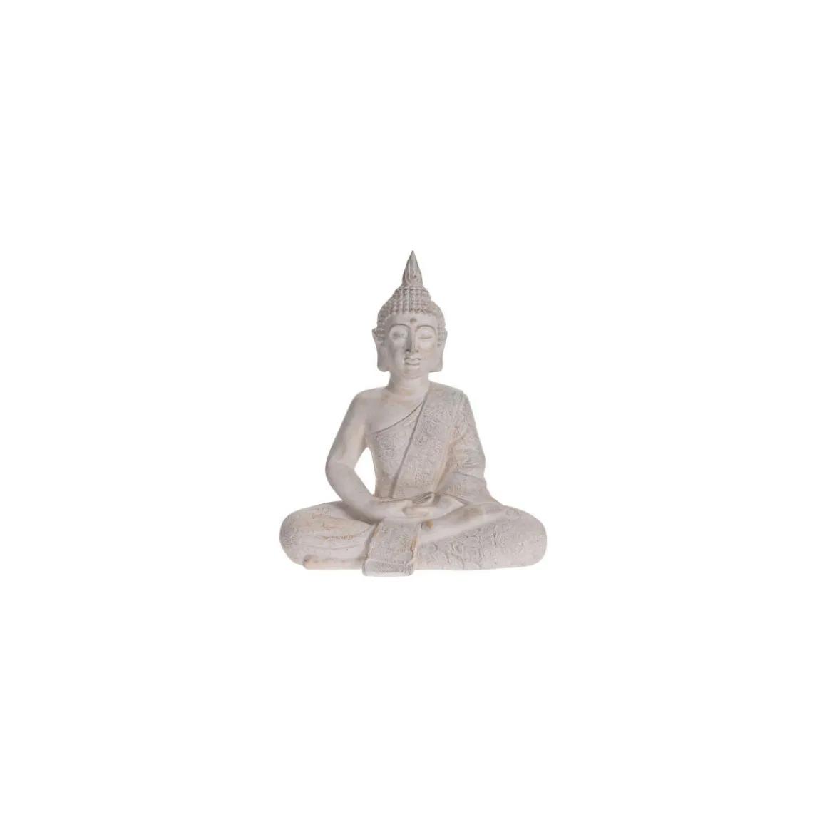 Buddha sitzend beige 41 x 23 x 49 cm