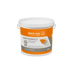 Buntsteinputz weiß/bunt 1-1,5 mm Körnung 20 kg Eimer