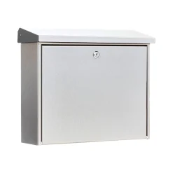 Burg Wächter Briefkasten Inoxstar 4700 ohne Zeitungsfach silber