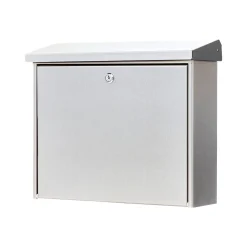 Burg Wächter Briefkasten Inoxstar 4700 ohne Zeitungsfach silber