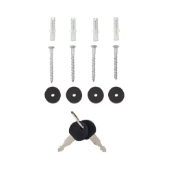 Burg Wächter Briefkasten Inoxstar 4700 ohne Zeitungsfach silber