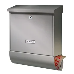 Burg Wächter Briefkasten Nordland silber