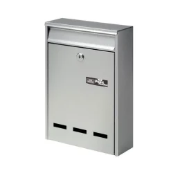 Burg Wächter Briefkasten POCKET silber