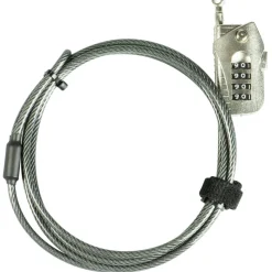 Burg Wächter Kabelschloss 720 200 2 m silber