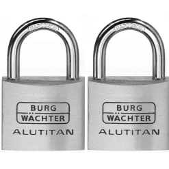 Burg Wächter Möbelschloss MZ 83 55 x 39 x 30,1 mm vernickelt