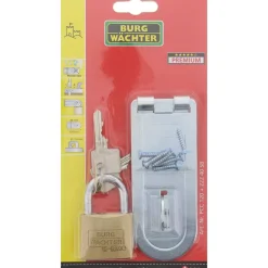 Burg Wächter Schloss-Set 222/40 mit Überfalle PCC 120