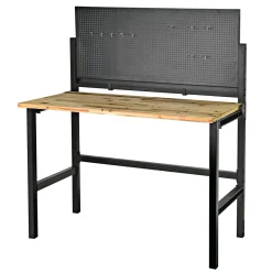 Burgmann Werkbank klappbar 121,5 x 64,5 x 142 cm schwarz