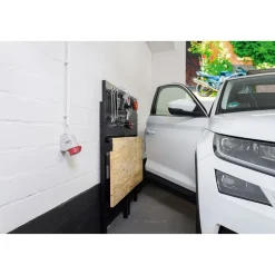 Burgmann Werkbank klappbar 121,5 x 64,5 x 142 cm schwarz