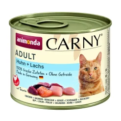 Carny Cat Adult Huhn Lachs 200g Dose