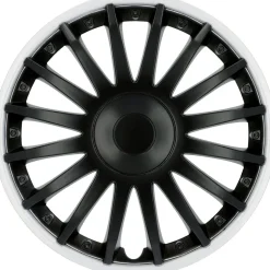 Cartrend Radzierblende Topeka 16 Zoll schwarz 4 Stück