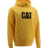 CAT Trademark Hoodie gelb Gr. L