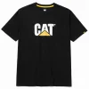 CAT T-Shirt Trademark schwarz Gr. M