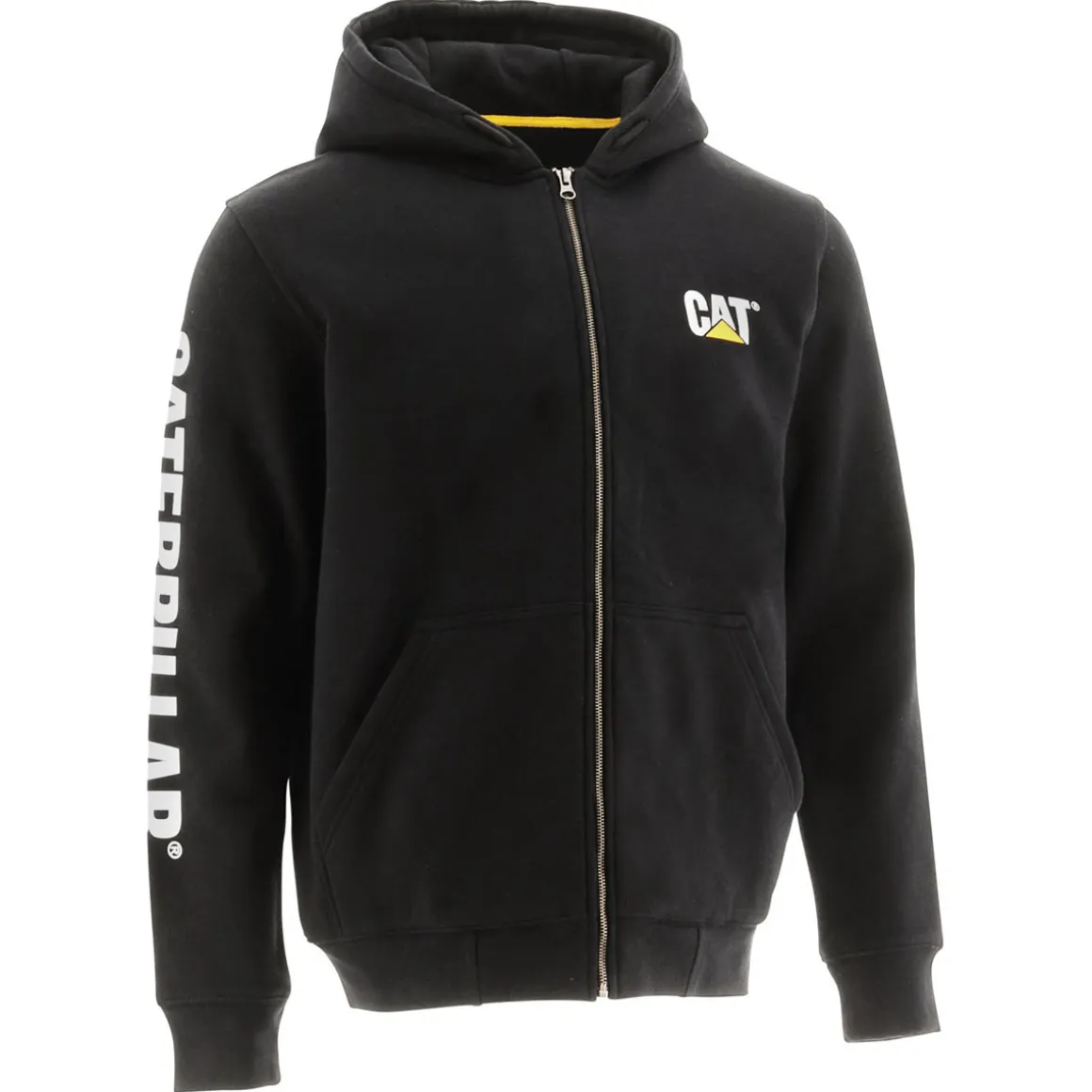 CAT Zip Hoodie Banner Gr. 2XL schwarz