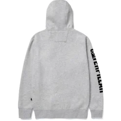 CAT Zip Hoodie Banner grau Gr. XL