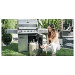 CFH Druckregler DR 117 50 mbar 1/4 Zoll links