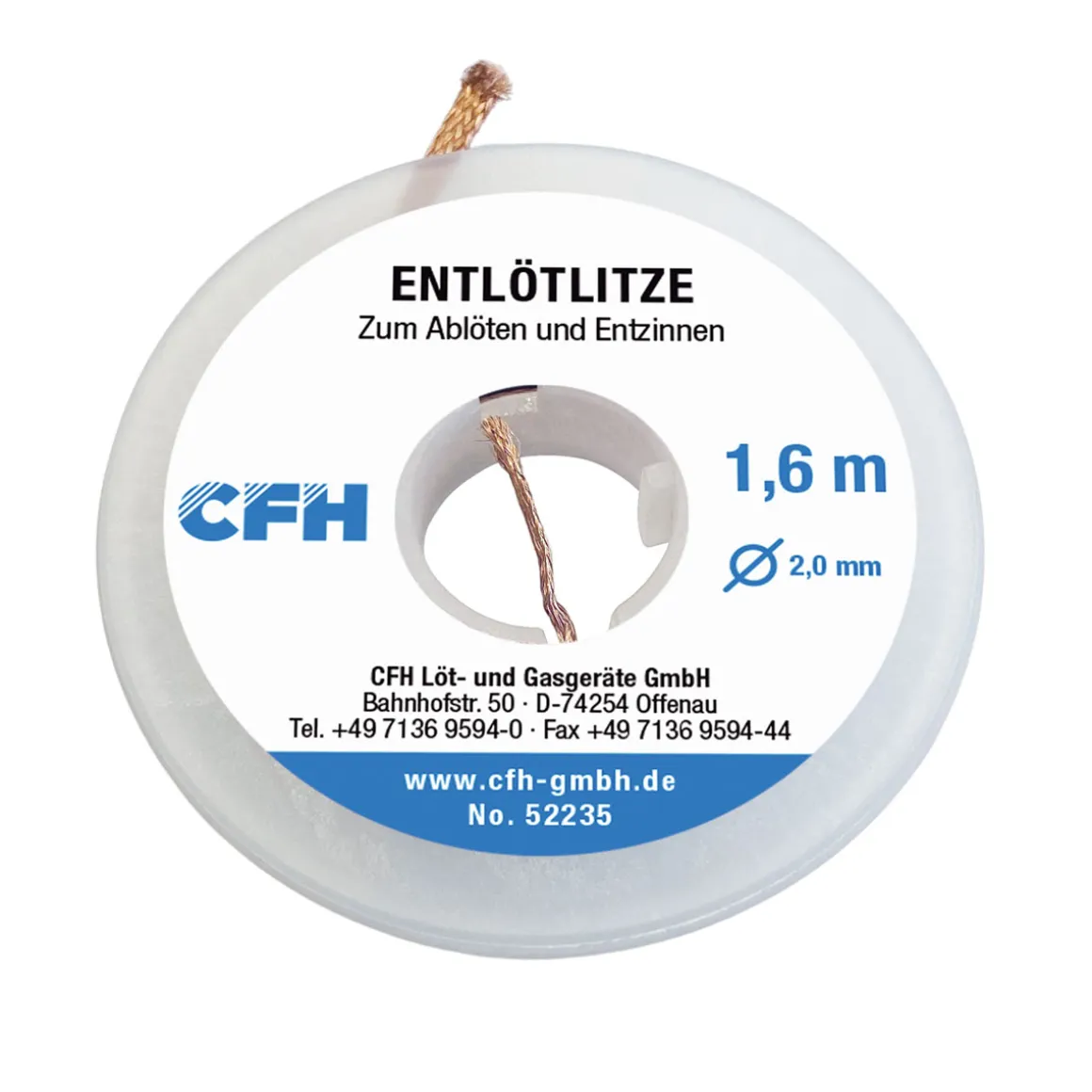 CFH Entlötlitze EL 235
