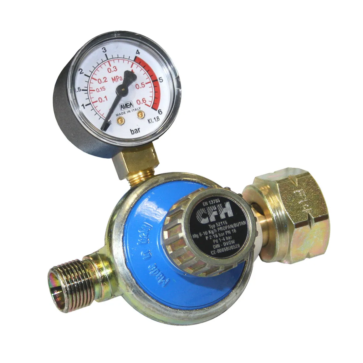 CFH Propanregler 1-4 DR 115 mit Manometer