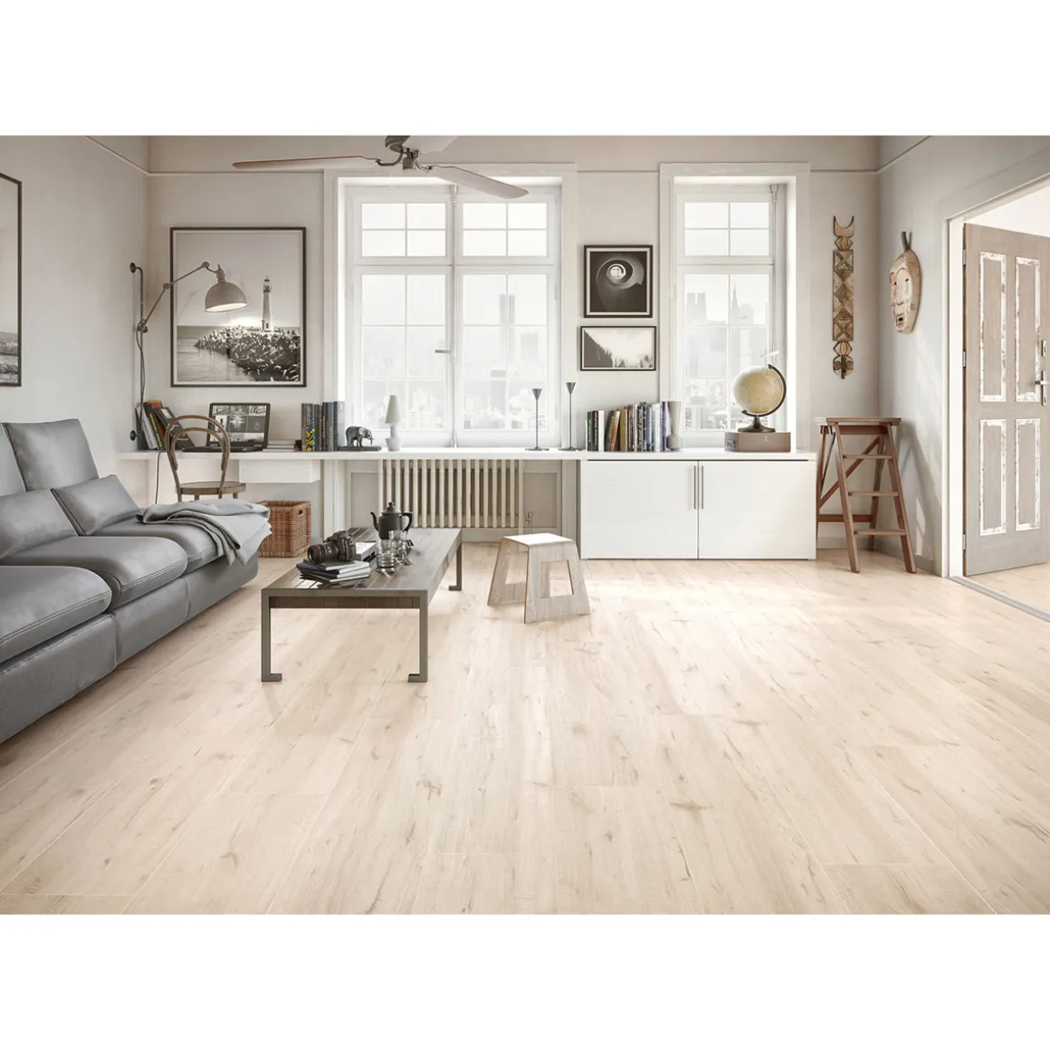 Classen Laminat 832-4 Aqua XL Eiche weiss 128,5x28x0,8 cm