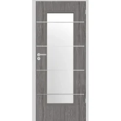 Classen Zimmer-Tür M.1 Eiche Grigio CPL 86 cm Anschlag links