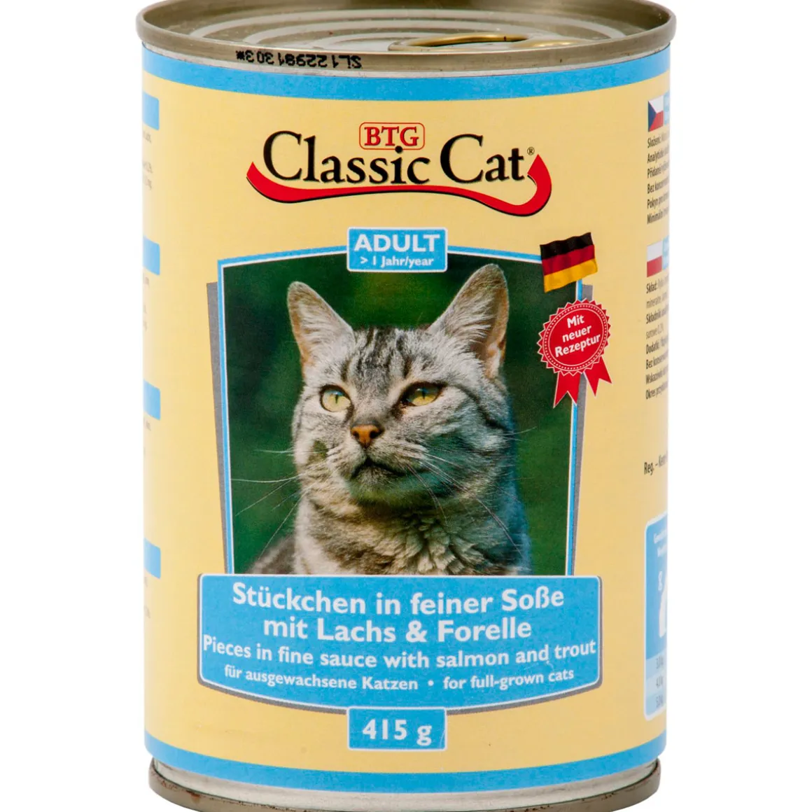 Classic Dose Soße mit Lachs Forelle 415g