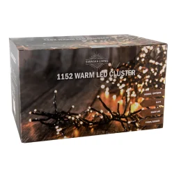 Cluster 1152LED warmweiss IP44 Timer6.9M 1,5M