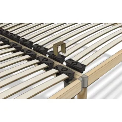 Coemo Bettgestell mit Lattenrost DORADO 90 x 200 cm