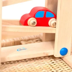 Coemo Holz-Kugelbahn, 7-teilig