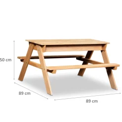 Coemo 2in1 Kindersitzgruppe und Sand-und Wasserspieltisch für Kinder