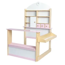 Coemo Kaufladen Lilly Holz Rosa