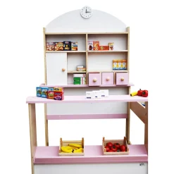 Coemo Kaufladen Lilly Holz Rosa