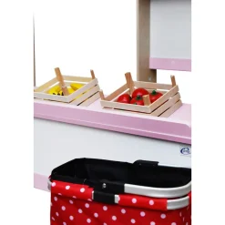 Coemo Kaufladen Lilly Holz Rosa