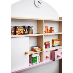 Coemo Kaufladen Lilly Holz Rosa