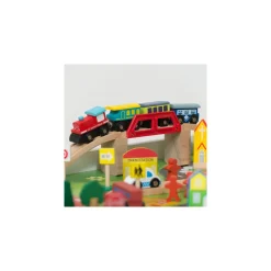 Coemo Spieltisch mit Holzeisenbahn