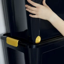 Combi Box, Farbe: Schwarz, Rollensystem, Inhalt: 29,5L