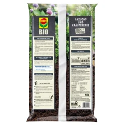 Compo Bio Anzucht- und Kräutererde torffrei 10 L