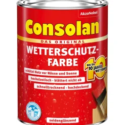 Consolan RC Wetterschutzfarbe schiefer 0,75 L