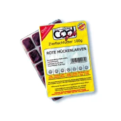 CoolFish Rote Mückenlarven gefroren 100 g Blister