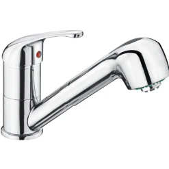 Cornat Spültischarmatur Fabio Einhandmischer mit Brause chrom