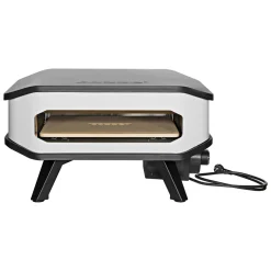 COZZE Pizzaofen Elektro 230V mit Tür und Pizzastein 2200 W