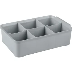 Curver Tragekorb Handy und Tray mit Fächern 4/6/9 l