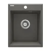 deante 1 Becken Granitspüle ERIDAN ohne Abtropffläch anthrazit metallic